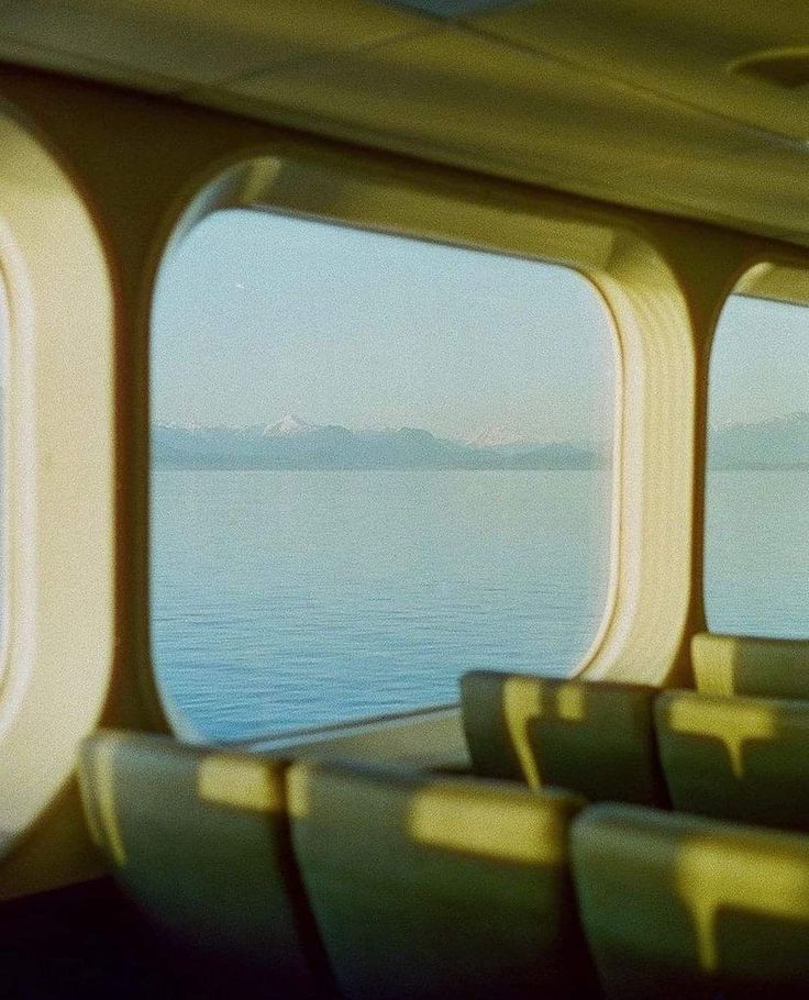 Ferry window view