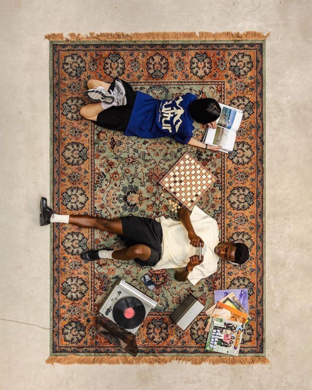 Vinyl and chess